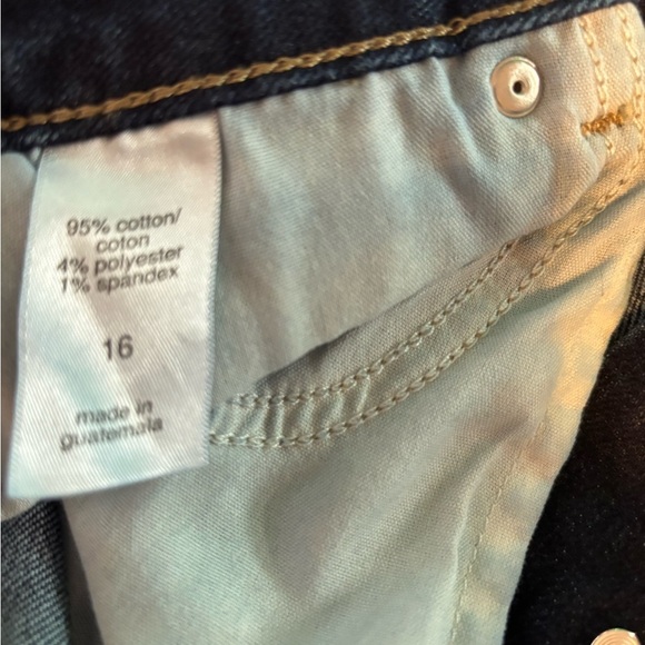 Maurices Black Jean Shorts Distressed Raw Hem - Picture 3 of 8